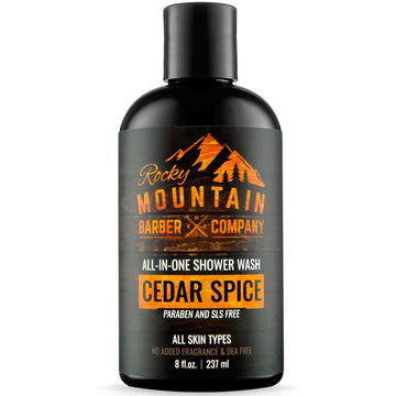Rocky Mountain Barber Company Cedar Spice Shower Wash